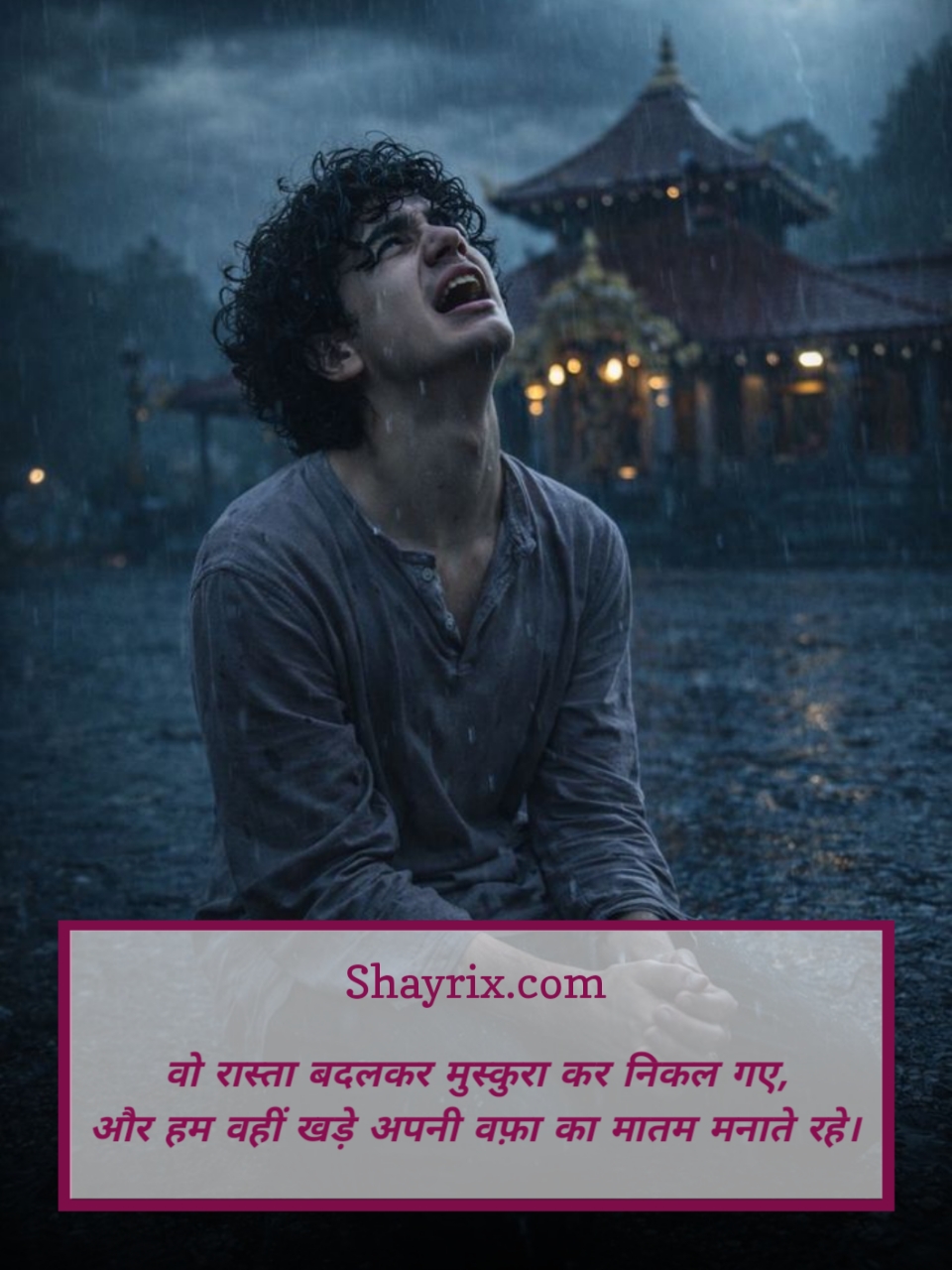 छोड़कर जाने वाली दर्द भरी शायरी