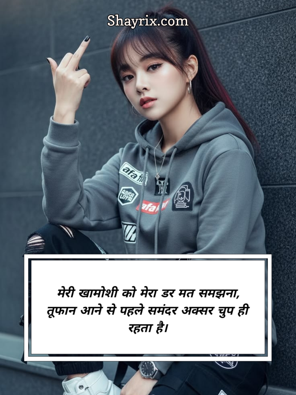 Girl Attitude Shayari 2 Line