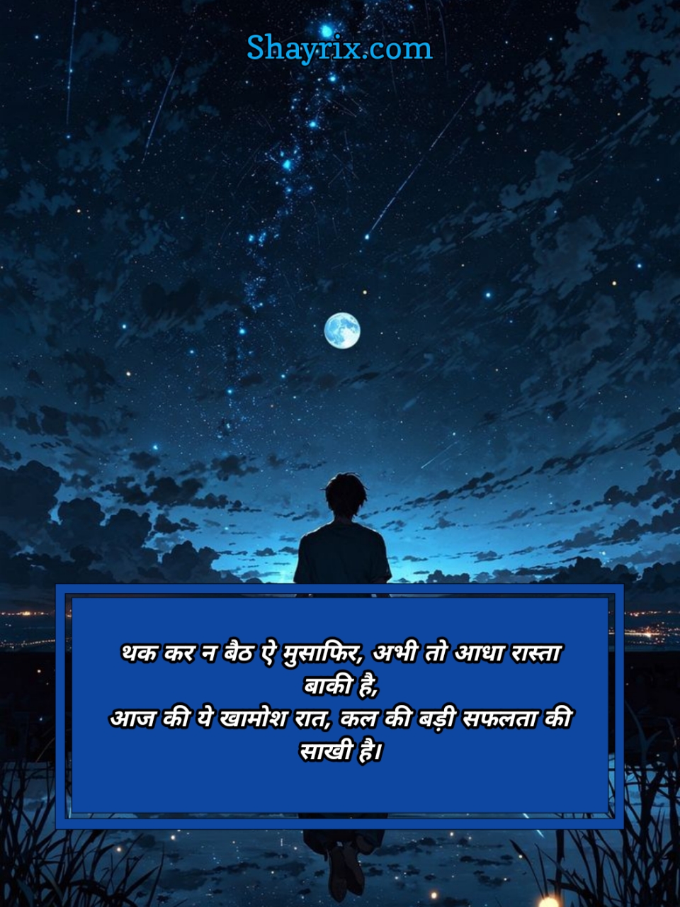 Good Night Motivational Shayari In Hindi
